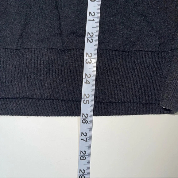 Torrid Black Studded Shoulders Plush Pullover Sweater 00X Women’s - Picture 8 of 11